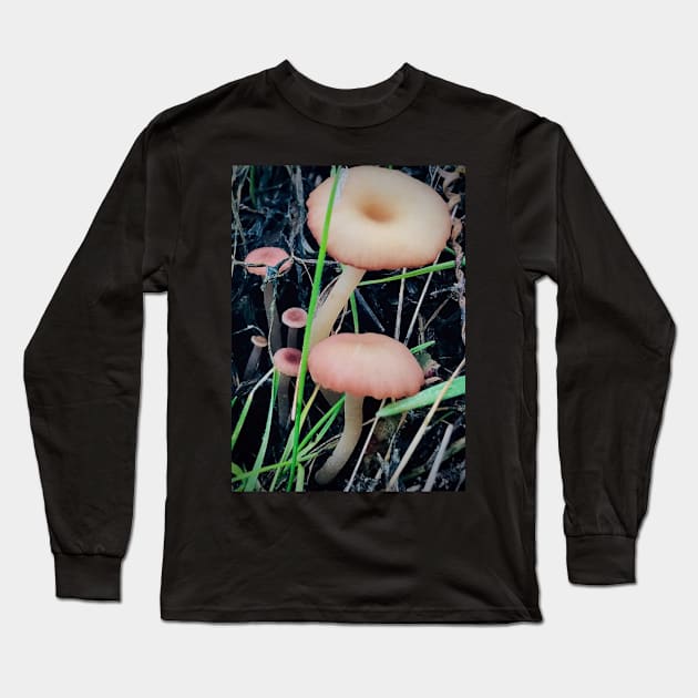 Mushroom Photography Prints #3 Long Sleeve T-Shirt by SquishyBeeArt